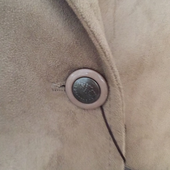 NWT Women’s Emporio & Co faux Suede Italian Luxury Blazer Jacket - Picture 4 of 10